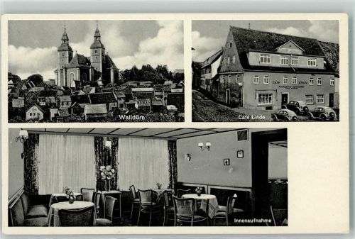 Walldürn Cafe Weinstube Linde Bes Josef Leiblein