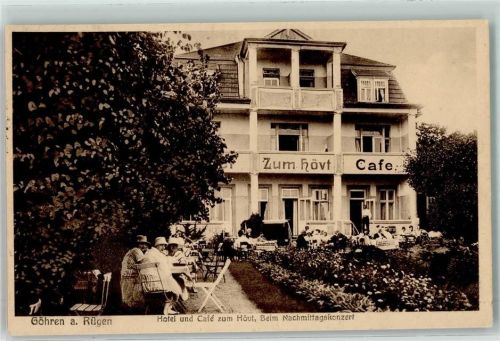 Göhren Hotel Cafe Zum Hövt Inh Aug. Koos Nachmittagskonzert