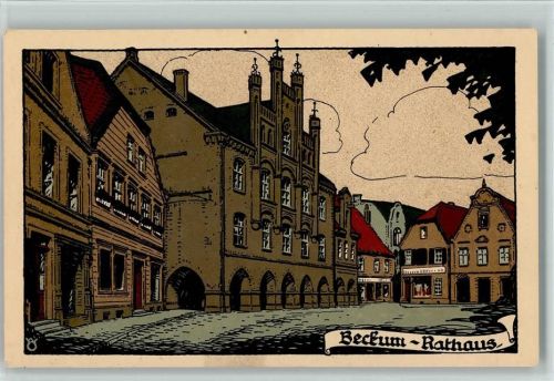 Beckum Rathaus AK