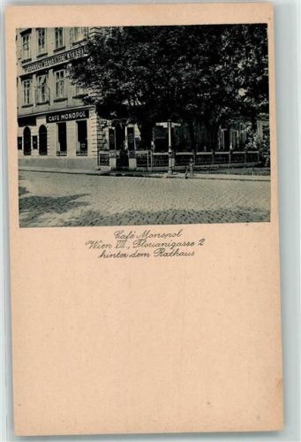 Wien Gasthaus Cafe Monopol