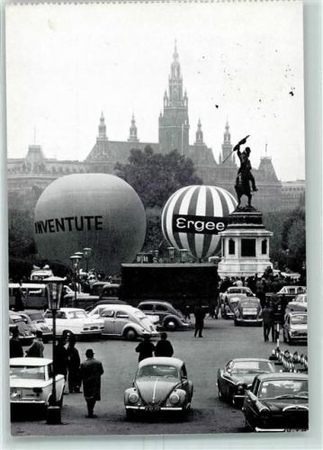 Start Oberstdorf Landung Weißenbach Tirol 1966 Ballon Tropi - Pfrönten 23.5.1966