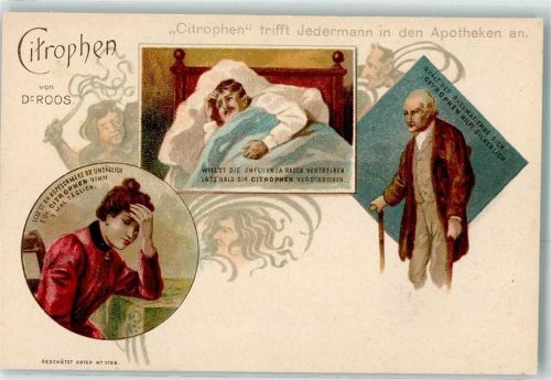 Citrophen von Dr. Roos gegen Kopfschmer Rheuma und Influenza