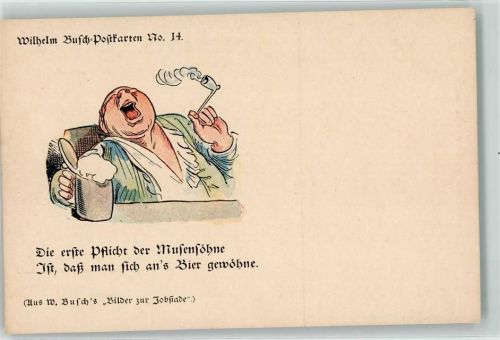 Verlag Bassermann Serie Nr. 14 aus Bilder zur Jobsiade
