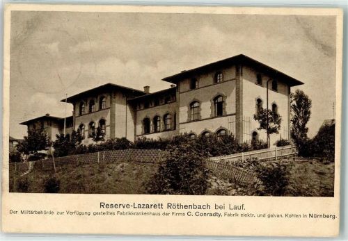 Röthenbach 1915 Reserve-Lazarett