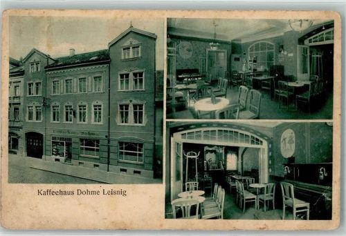 Leisnig Kaffeehaus Konditorei Dohme