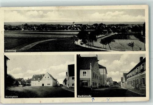 85104 W8071 Pförring - Marktplatz Marktstraße