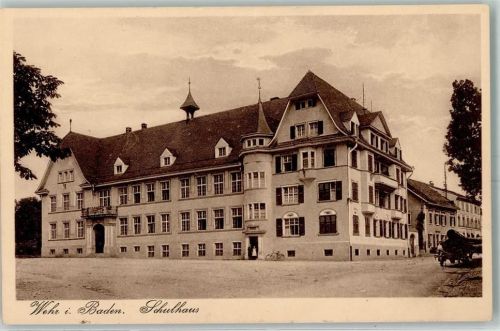 Wehr 1925 Schule AK