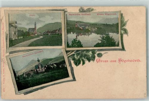 83454 W8233 Höglwörth b Bad Reichenhall - Anger Bayerisches Hochland Kloster