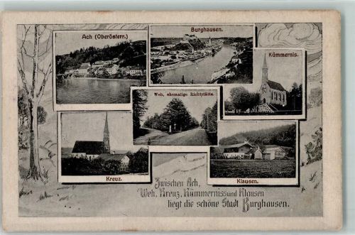 Burghausen Ach Kreuz Weh ehem. Richtstätte Kümmernis Klausen