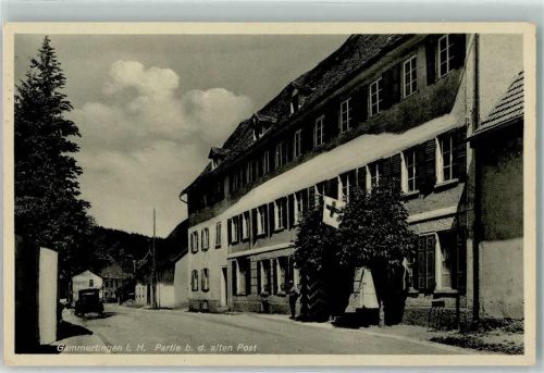 Gammertingen Alte Post Kreuz - Fahne