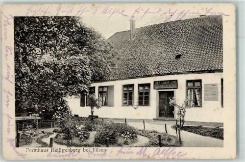 Heiligenberg 1917 Forsthaus Heiligenberg Hier lasst uns rasten