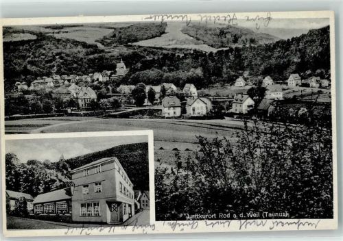 Rod a d Weil Gasthaus Zum Weiltal Zur Post H. Haibach