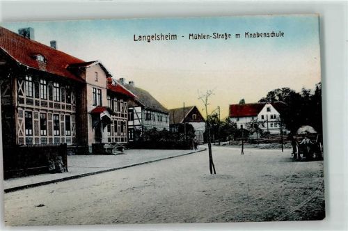 Langelsheim Mühlen Straße m. Knabenschule