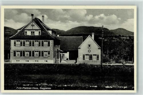 Gaggenau Fritz-Plattner-Haus Maibaum