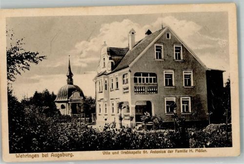 Wehringen Villa u. Grabkapelle St. Antonius d. Familie H. Müller