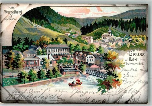 Katzhütte 1901 Hotel Wurzelberg mit Dependance Schwarzatal