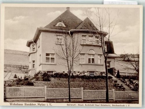 Mylau Wohnhaus Raschker Architekt Paul Reinhold