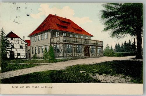 Einbeck 1909 Gruß von der Hube