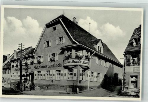 78187 W7716 Geisingen , Baden - Gasthaus Zum Hecht Jos. Huber