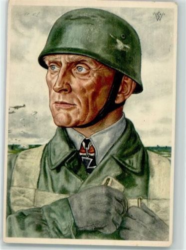 sign. Willrich Oberst Bräuer Kommandeur eines Fallschirmjäger-Regimentes Verlag Volksbund für das Deutschtum im Ausland P.1.R.10.Nr.1