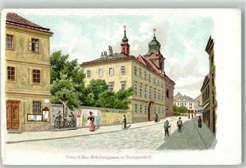 Wien Brückengasse in Gumpendorf