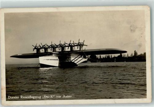 Dornier Do X vor Anker AK