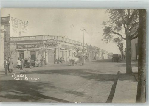 Posadas 1927 Calle Bolivar Geschäft