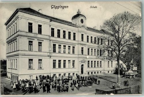 Göggingen 1912 Schule