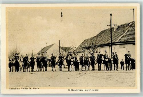 Bela Crkva 1912 Karneval Banderium junger Bauern