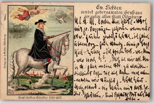 Oldenburg 1909 Graf Anthon Günther 1583-1667
