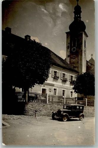 Tiefenbach 1932 Auto Gasthaus Alte Post