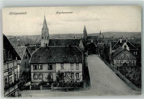 Heilbad Heiligenstadt 1910 Aegidienstraße
