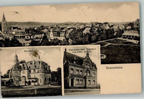 Bassenheim Burghof Gasthaus zum Bahnhof
