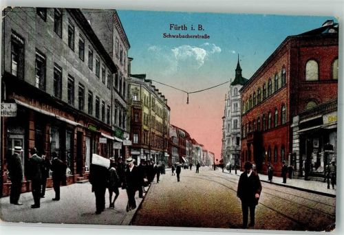 Fürth 1918 Schwabacherstraße