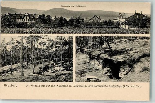 Deidesheim Kirchberg Heidenlöcher Rekonstruierte Hütte 1. Jhr. vor Chr.