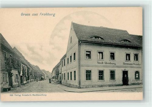 Frohburg Gasthaus Stadt Altenburg