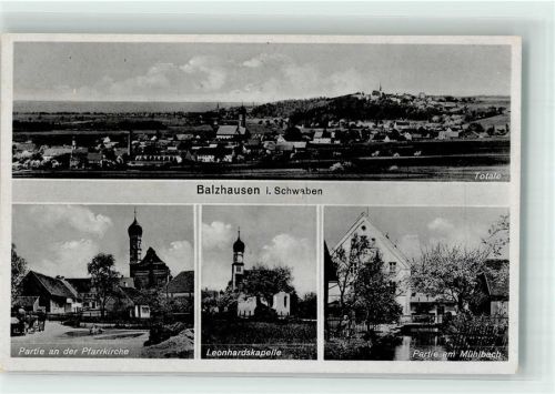 Balzhausen An der Pfarrkirche Leonhardskapelle Am Mühlbach