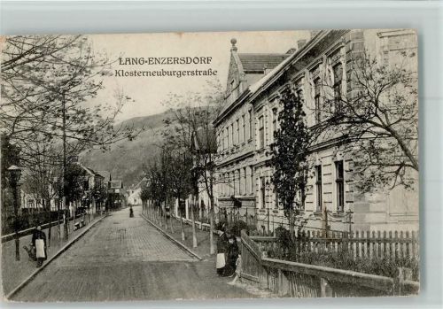 Enzersdorf 1928 Klosterneuburgerstraße AK