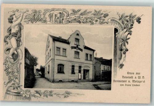 Neustadt Gasthaus Metzgerei von Franz Lindner