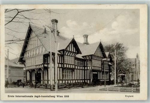 Wien 1910 Pavillon England