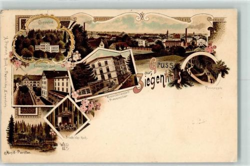 Ziegenhals 1897 Juppebad Wasserheilanstalt Franzenbad Friedrichs Ruh ottmar Zieher