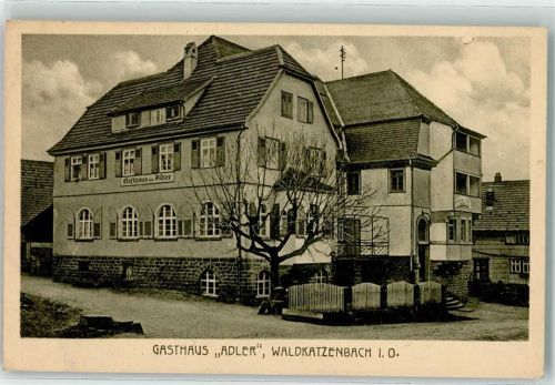 Waldkatzenbach Gasthaus Adler