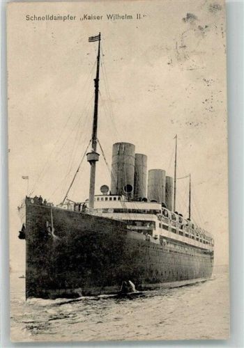 1913 Dampfer Kaiser Wilhelm II