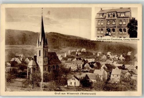 Wilsenroth Gasthaus zur Eisenbahn Pfarrkirche St. Bartholomäus