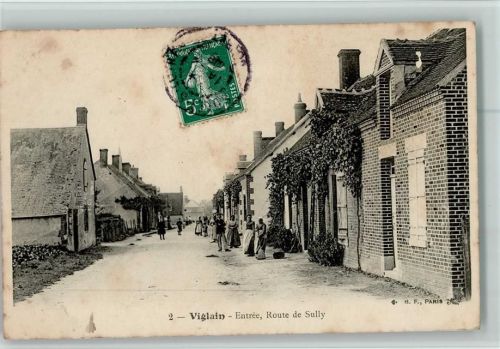Viglain Entree Route du Sully