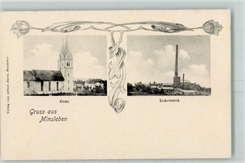 Minsleben Kirche Zuckerfabrik