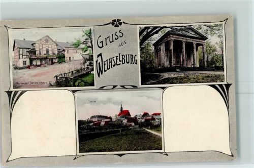 Wechselburg Restaurant Schützenhaus Histor. Burgstall