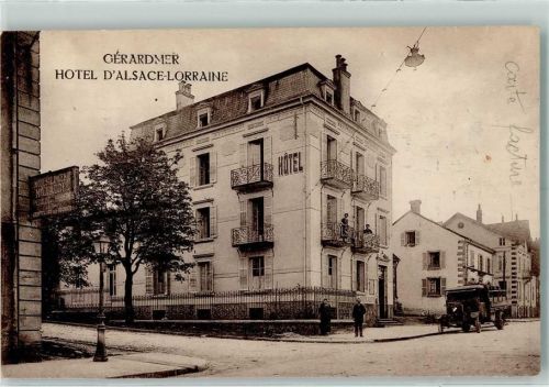 Gerardmer Hotel D'Alsac-Lorraine Nota