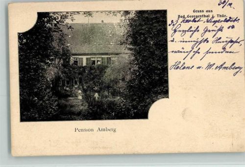 Georgenthal 1906 Pension Amberg , AK