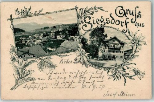 Siegsdorf 1899 Scharrers Gasthaus